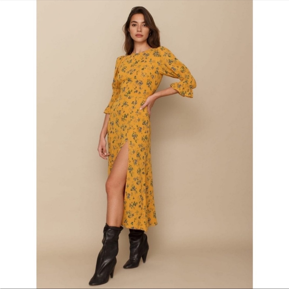 NWT Reformation Carolena Dress Volare 4